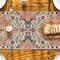 Boho Bohemia Style Orange Table Runner (Orange) 13" x 72", Table Runner